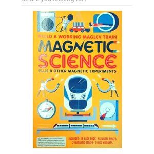 Magnetic Science Kit: Build A Working Maglev Train & 8 Magnetic Experiments B5